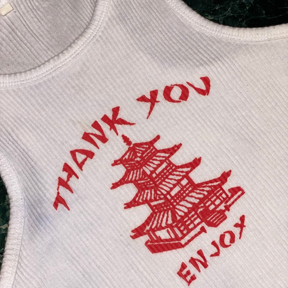 Cropped tank top